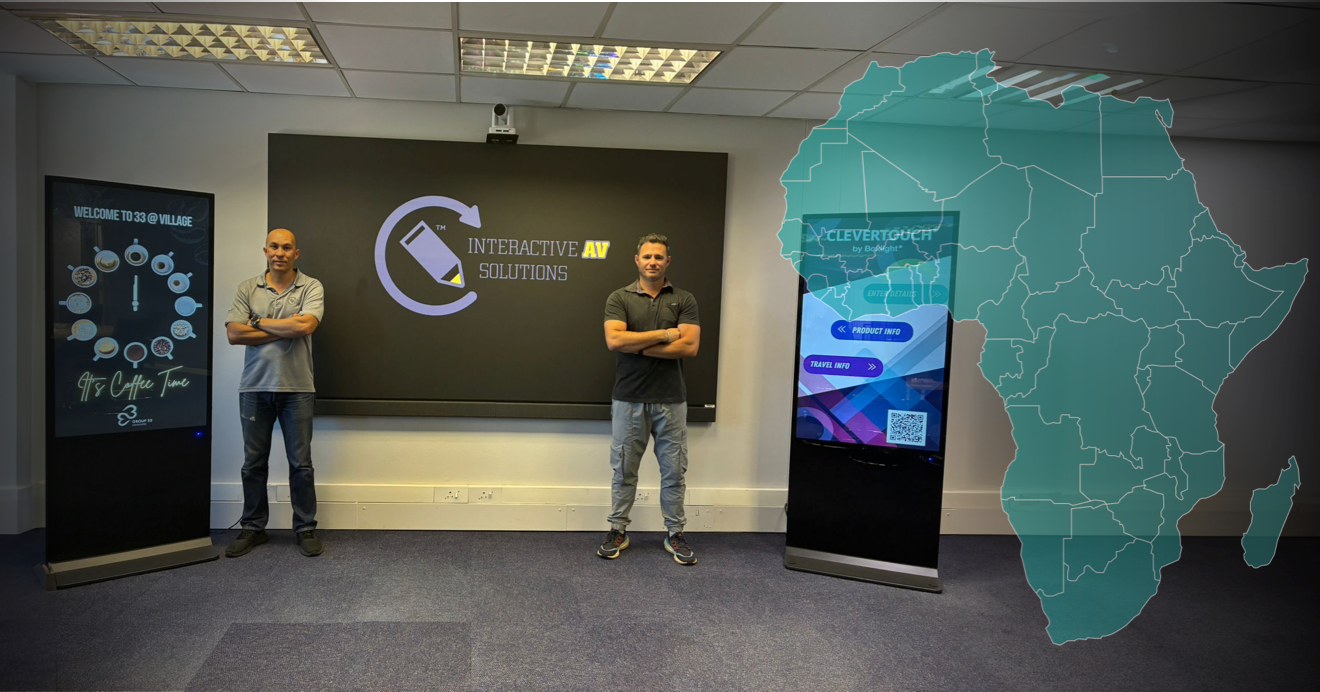 Clevertouch przedłuża umowę dystrybucyjną z Interactive Audio Visual Solutions na kontynentalną Afrykę Subsaharyjską thumbnail