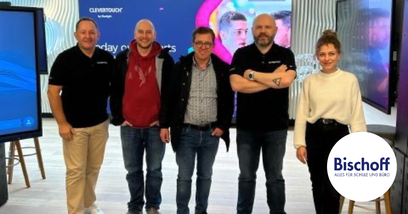 Clevertouch extends long-standing distribution partnership with Bischoff AG in Switzerland thumbnail