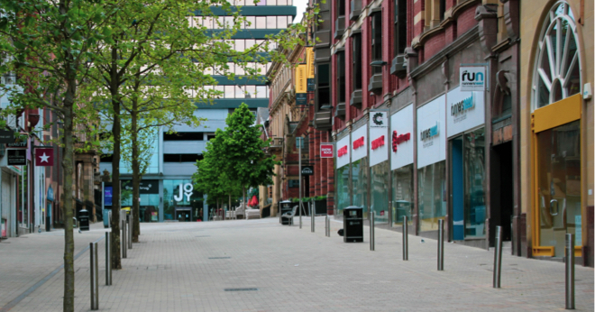 Digital Signage Supporting the High Street