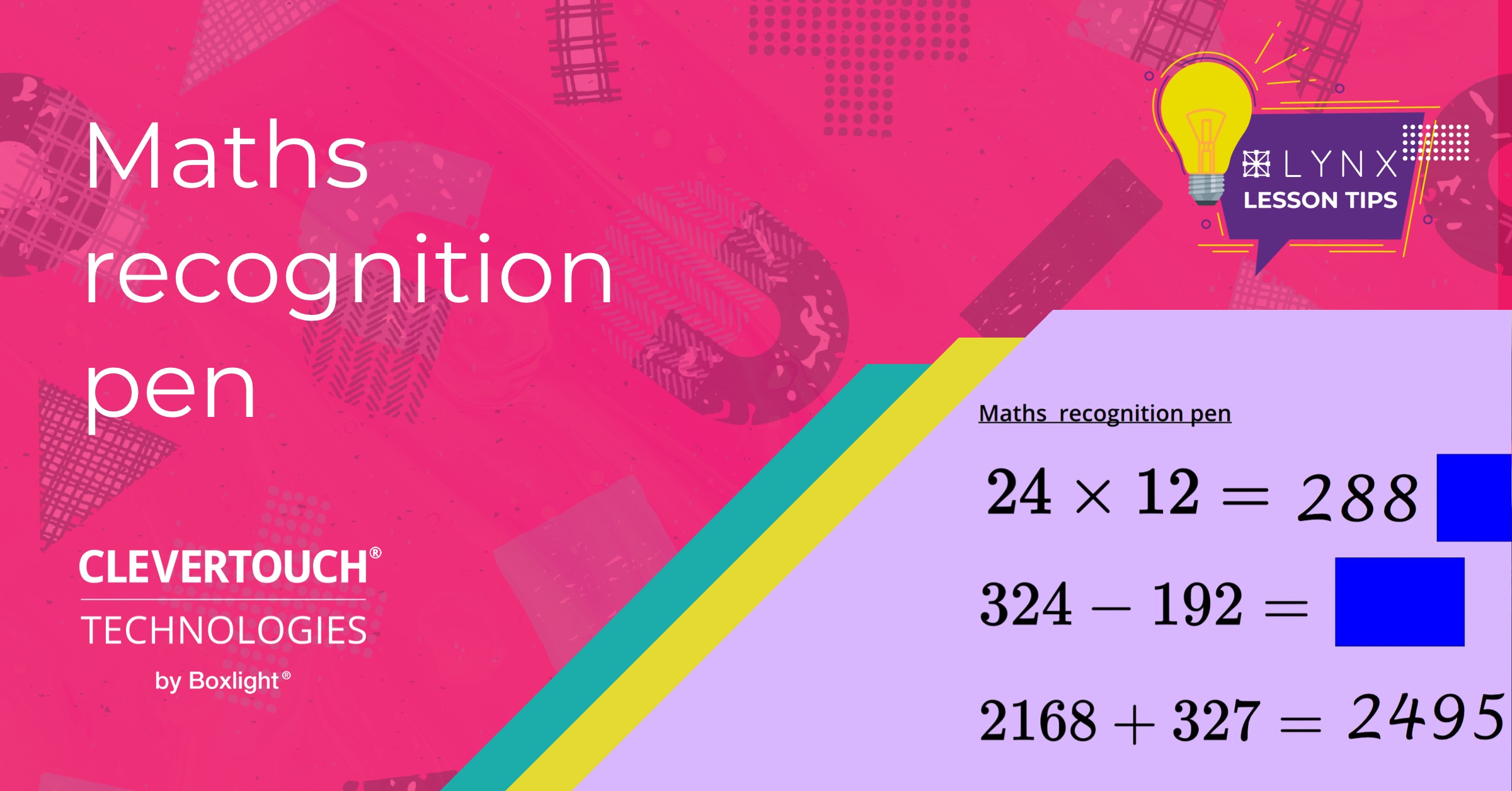 Astuce lynx 8: stylo de reconnaissance mathématique thumbnail