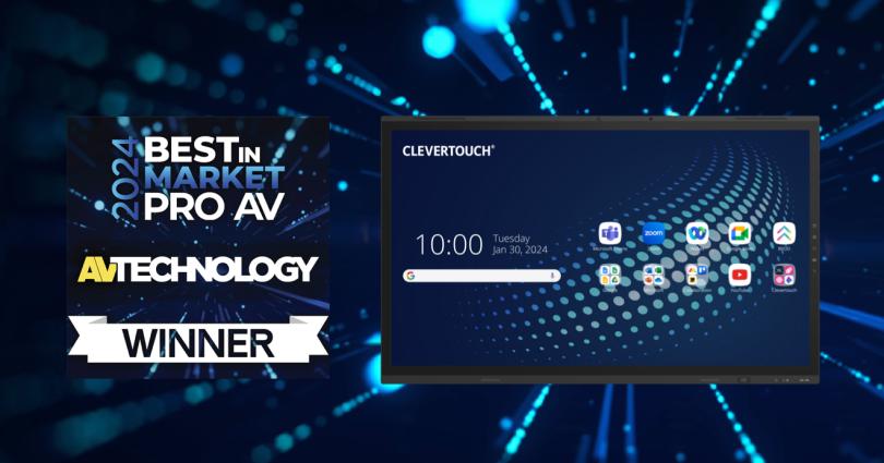 Clevertouch Edge wins Best in Market Award - Clevertouch Technologies ...