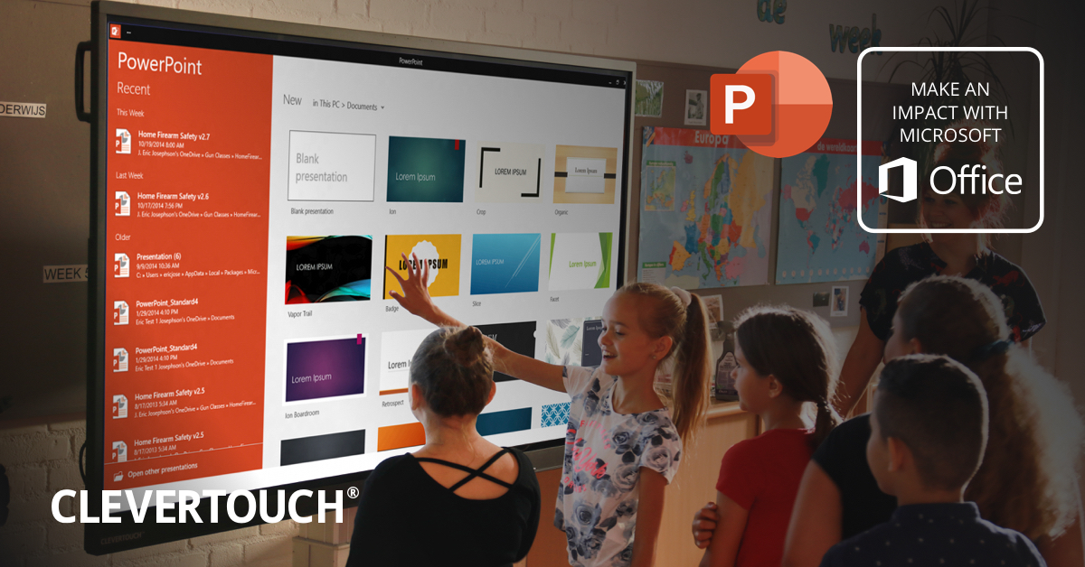 Clevertouch and Microsoft Office 365 - Part One