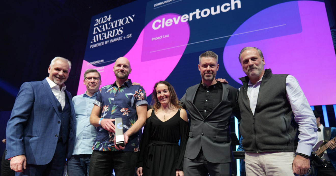 Clevertouch scoops two awards at ISE 2024 thumbnail