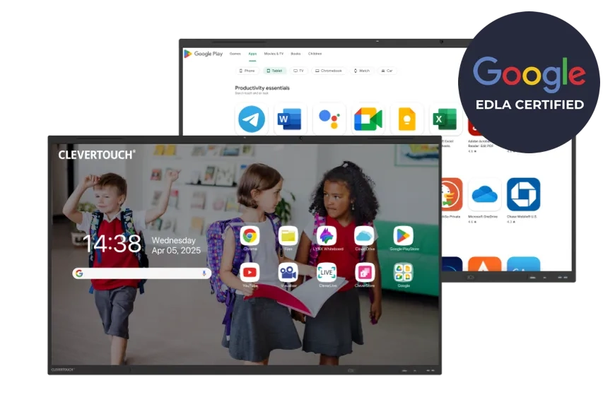 Google EDLA Certified Displays