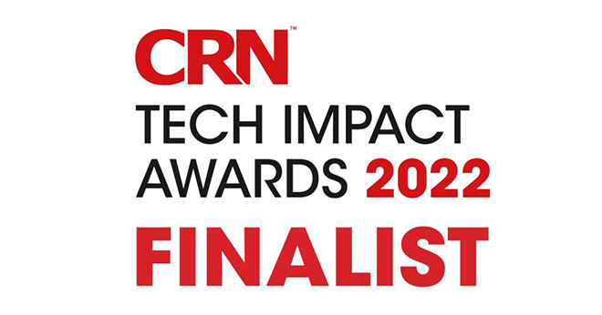 We are finalists for the CRN Tech Impact Awards 2022!