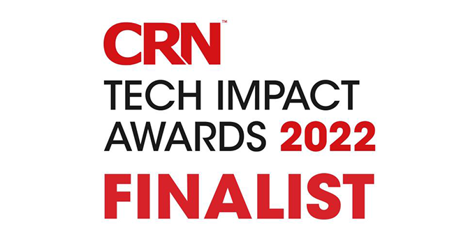 Nous sommes finalistes pour les CRN Tech Impact Awards 2022 !