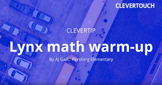 Teacher Tip: Lynx math warm up thumbnail