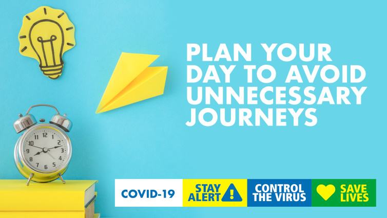 Plan your day to avoid unnecessary journeys poster thumbnail